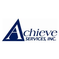 Logo of Achieve Services, Inc., featuring a stylized letter 'A' and the company name, relevant to employee benefits and wellness programs offered by Refined Lending.
